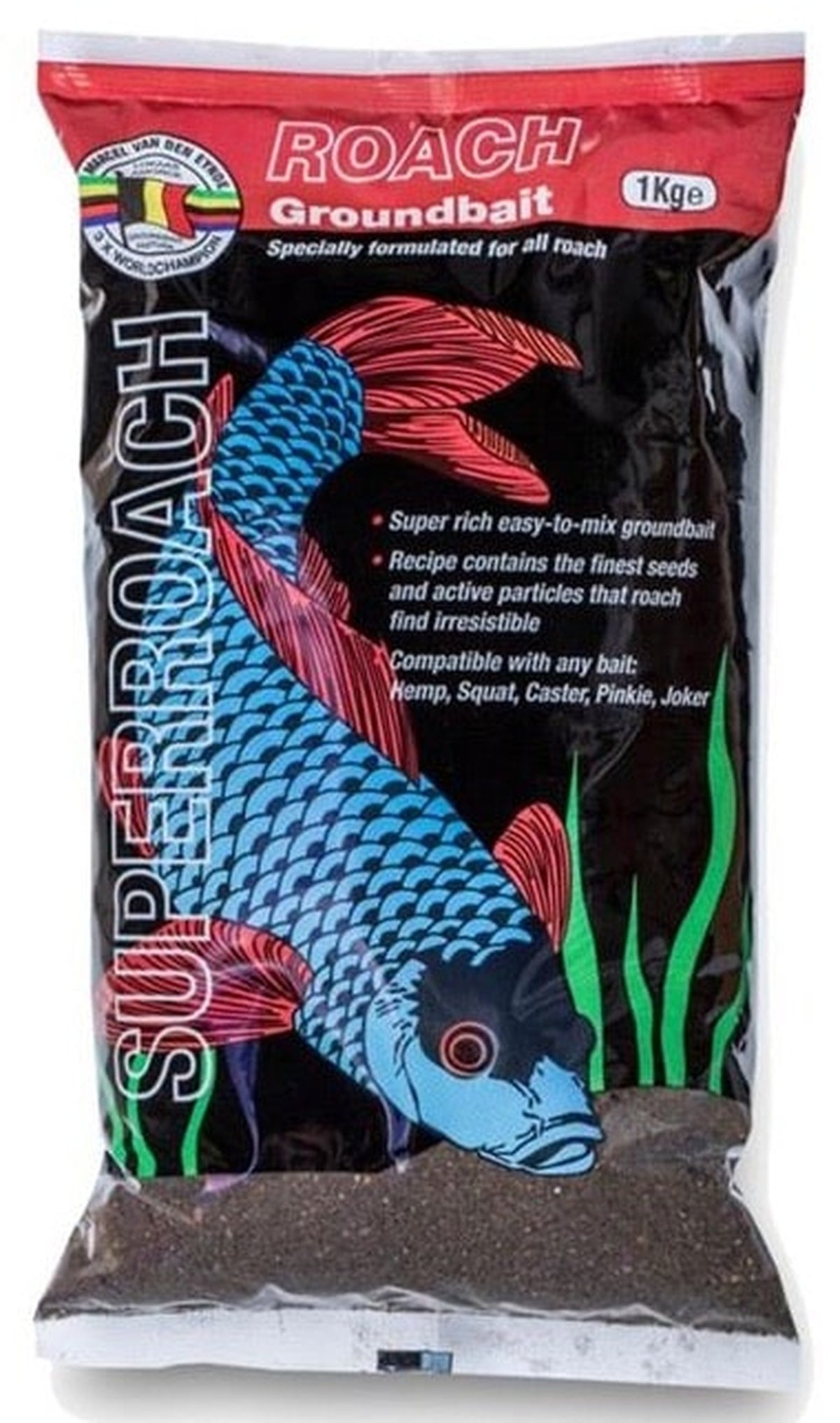 Marcel van den Eynde Super Roach 1 kg Zwart – detail