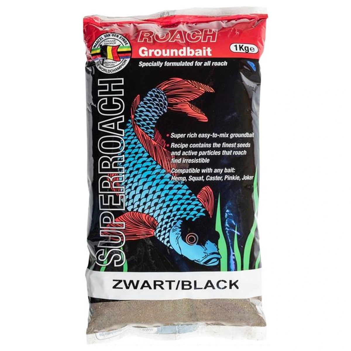 Marcel van den Eynde Super Roach 1 kg Zwart – voornvoer
