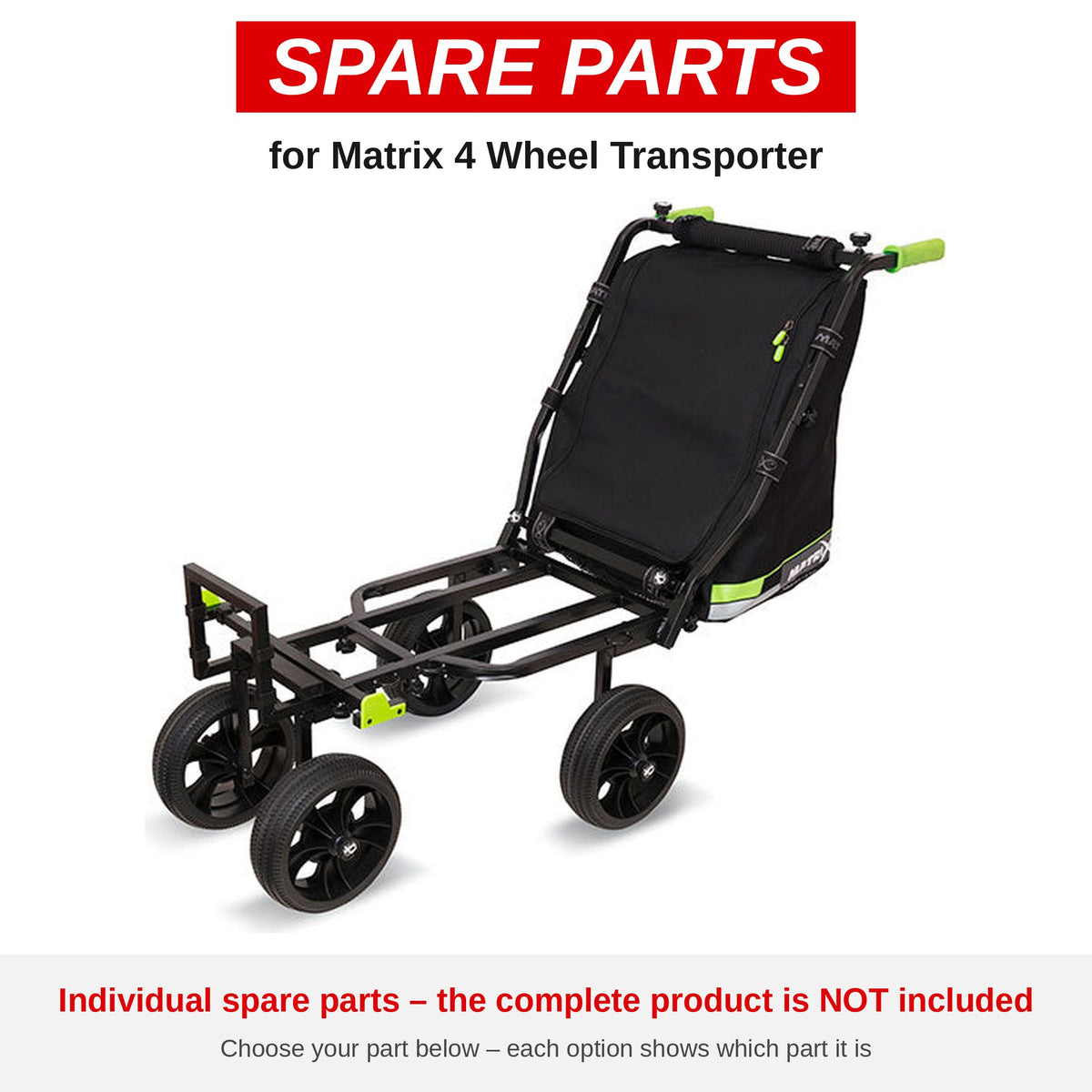 Matrix 4 Wheel Transporter – onderdelen (GTR004-01)