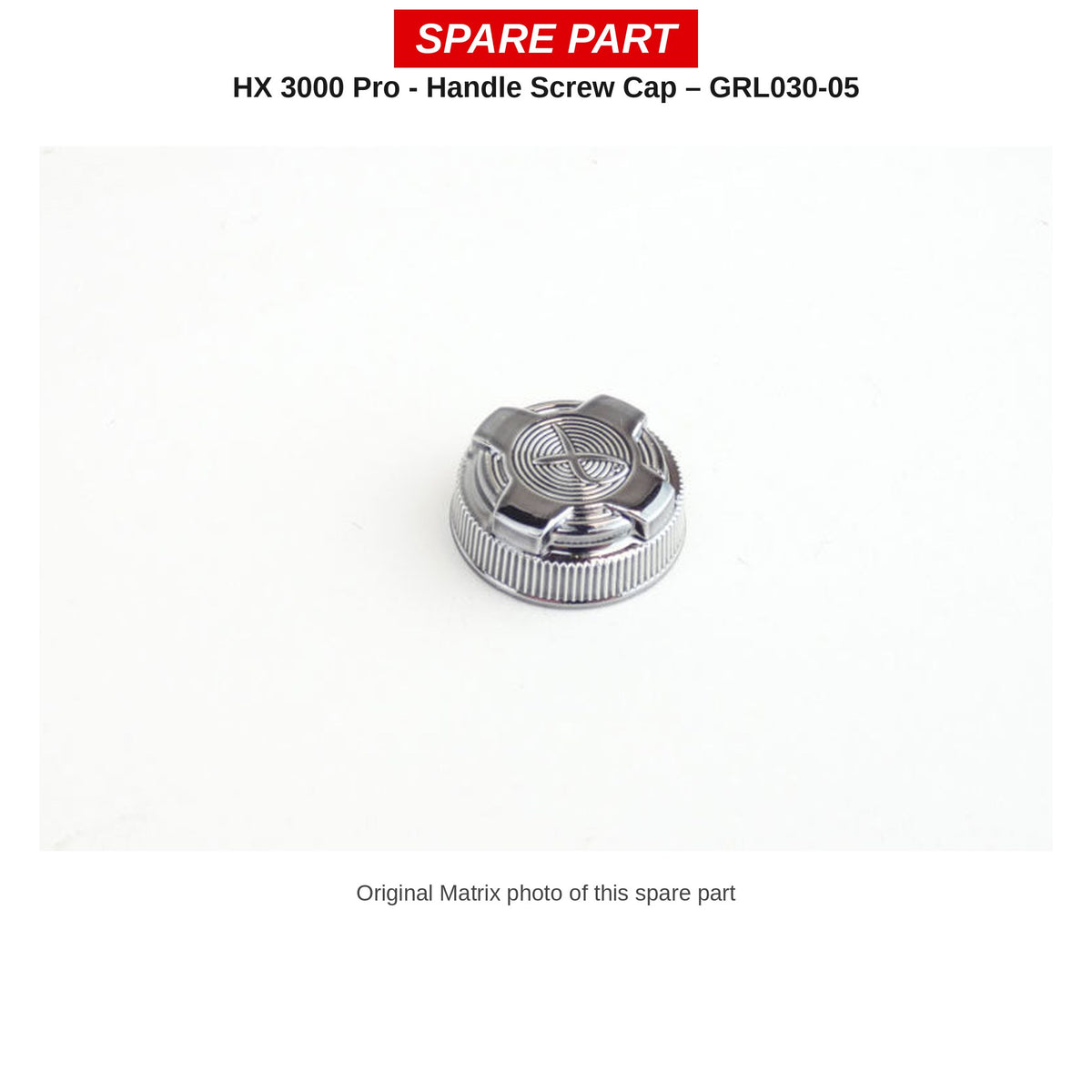 Matrix Afdekkapje slingerschroef HX 3000 Pro – GRL030-05