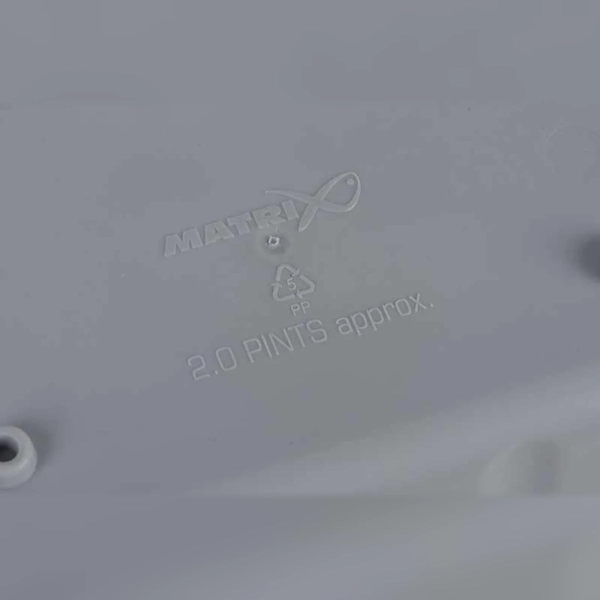 Matrix Air Lock Bait Tub bodemdetail van 2 pint