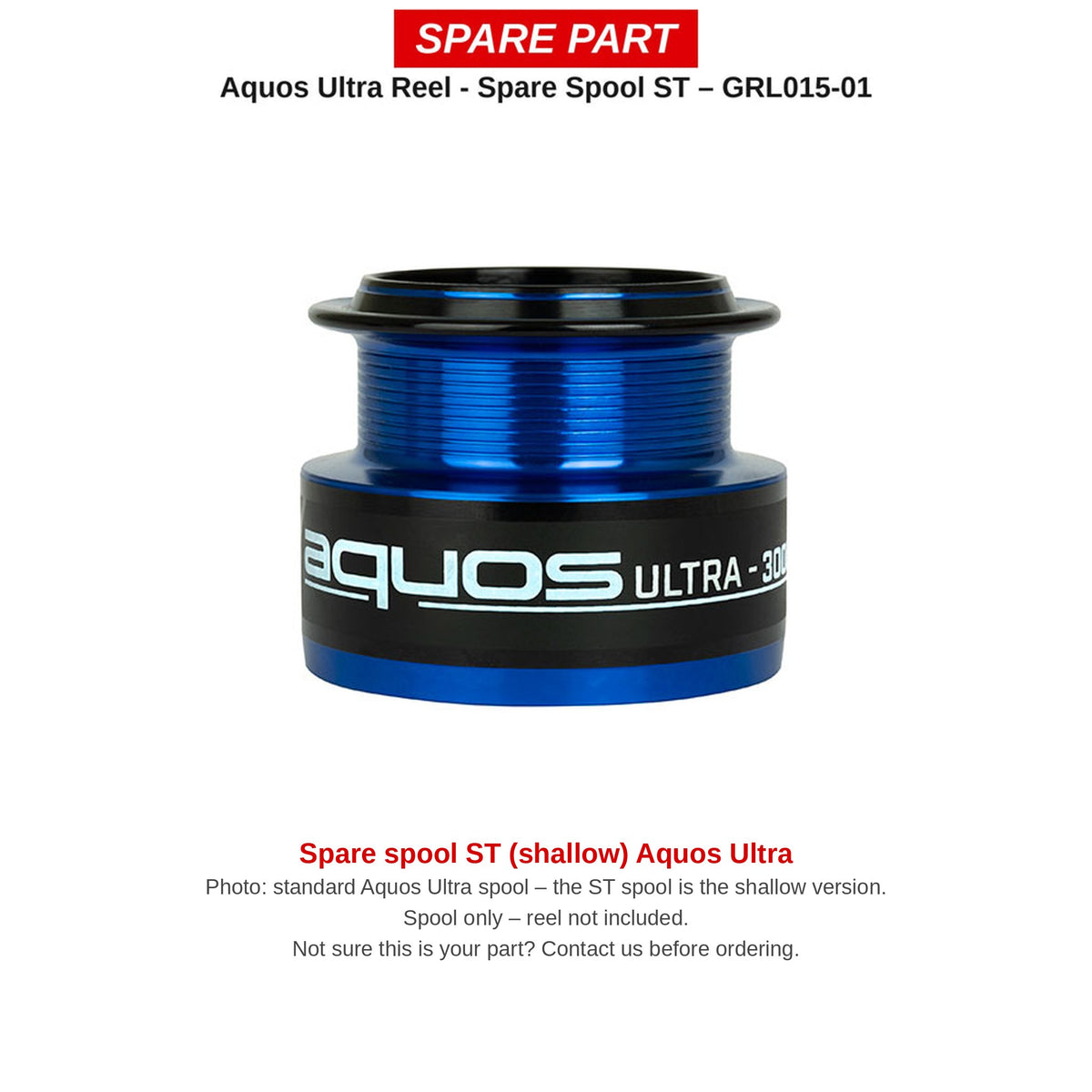 Matrix Aquos Ultra Reel - Spare Spool ST – GRL015-01
