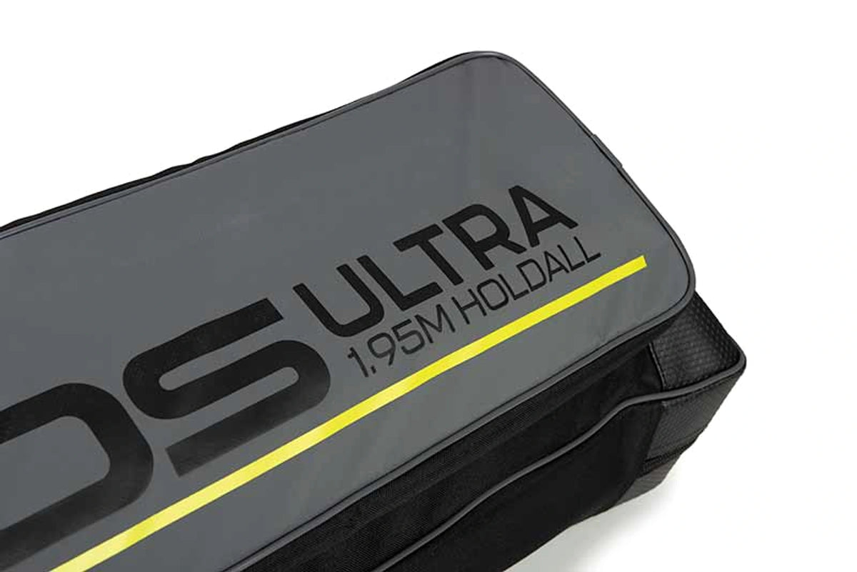 Matrix Aquos Ultra Rod Holdall hengelfoedraal, detail van de Aquos Ultra 1.95M Holdall-modelopdruk