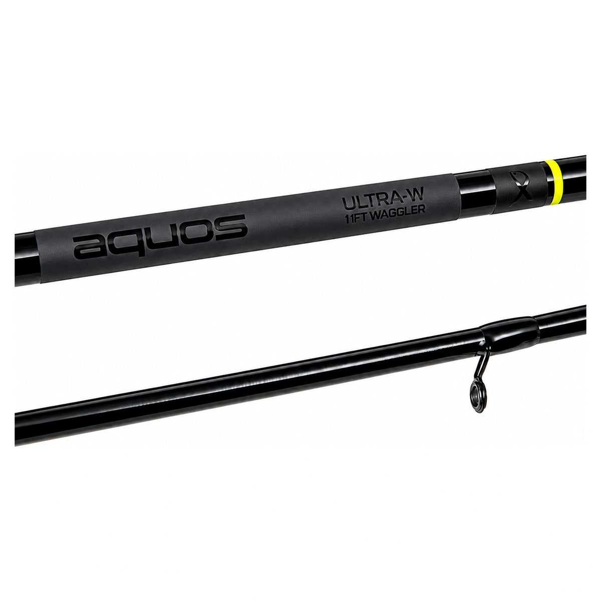Matrix Aquos Ultra-W hengelblank met 11FT WAGGLER opdruk en geleideoog