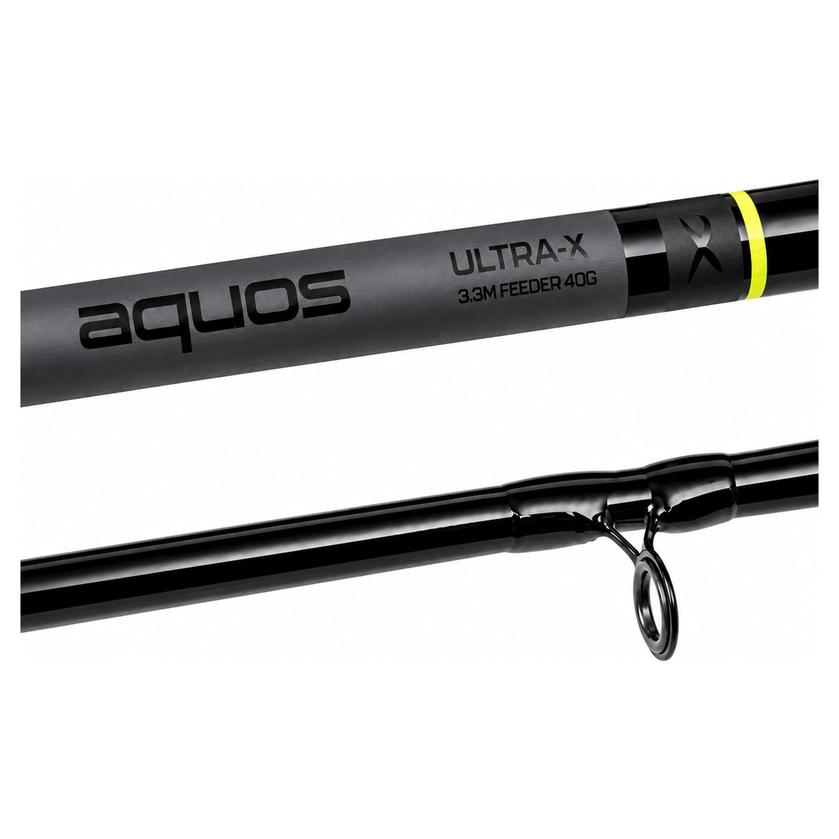 Matrix Aquos Ultra-X hengelblank met 3.3M FEEDER 40G opdruk en geleideoog