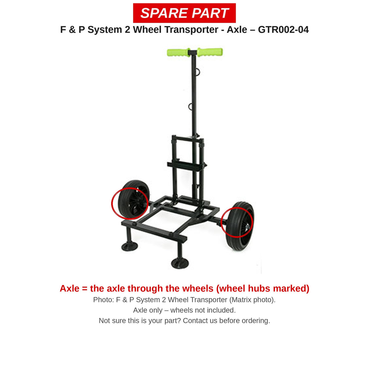 Matrix As F & P System 2 Wheel Transporter – GTR002-04