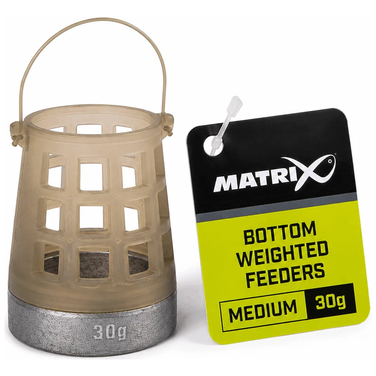 Matrix Plastic Bottom Weighted Feeder Medium 30 gram