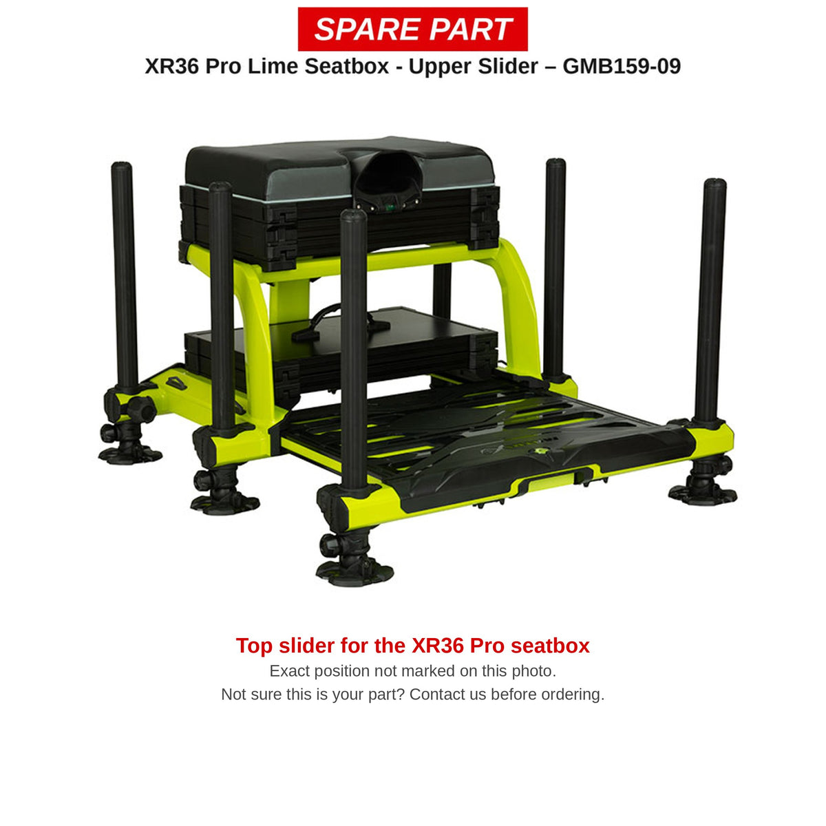 Matrix Bovenste schuiver XR36 Pro Lime – GMB159-09