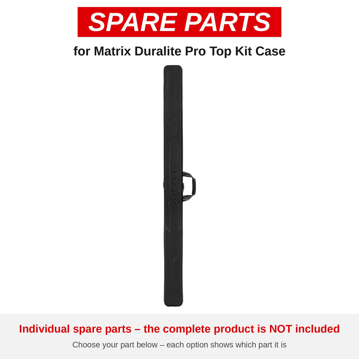 Matrix Duralite Pro Top Kit Case – onderdelen (GLU179-01)
