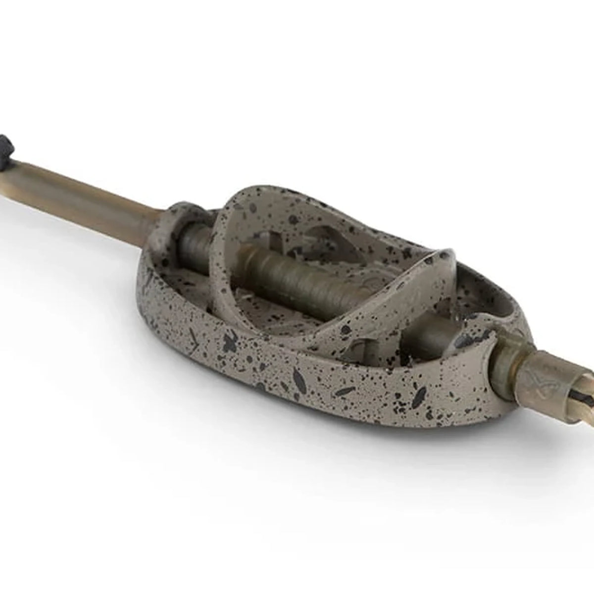 Matrix Elasticated Stems – gemonteerd in een methodfeeder