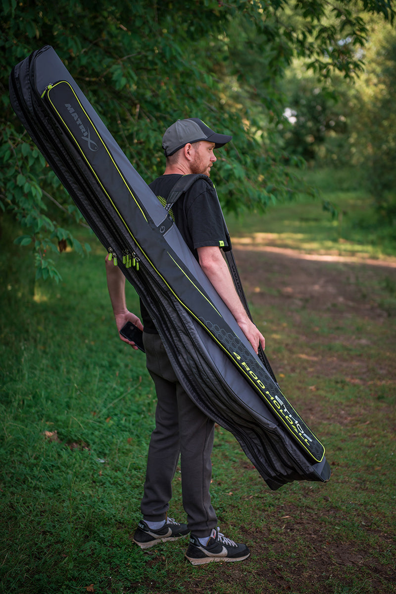 matrix ethos 4 rod holdall feeder foedraal