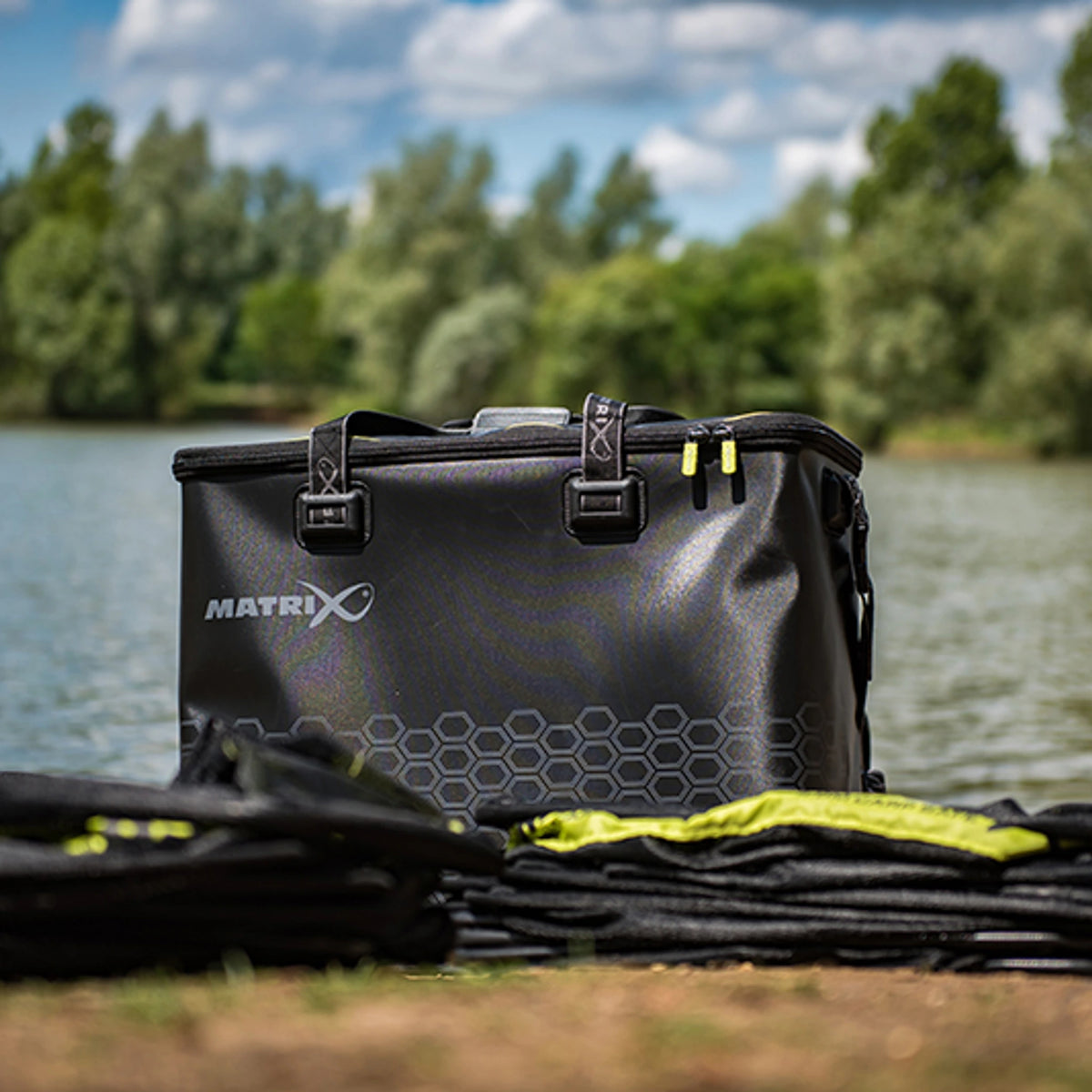 Matrix Ethos EVA Net Bag XL – tas en netten aan de waterkant