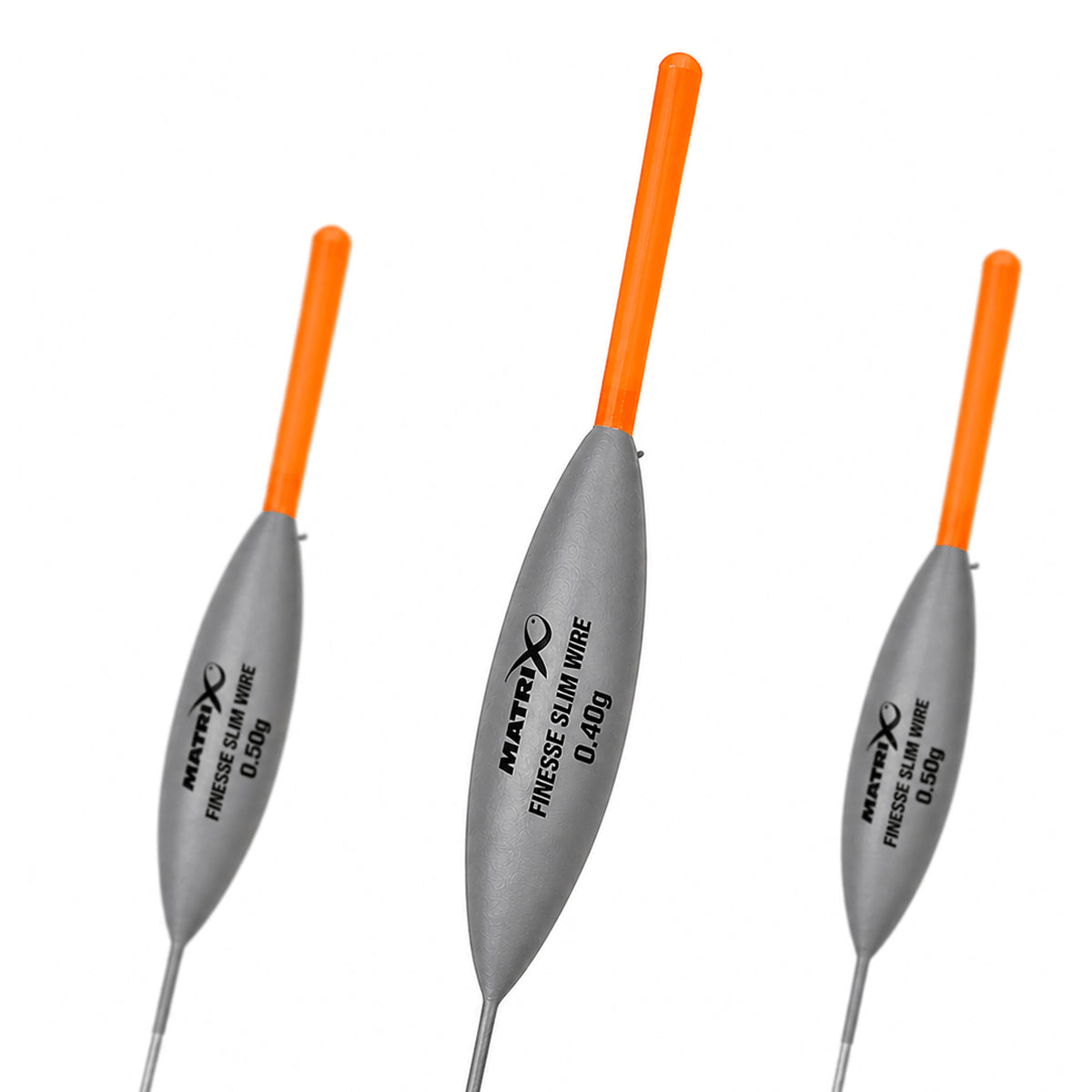 Matrix Finesse Slim Wire: bestaande driedobbercover met 0.40g centraal en 0.50g links en rechts