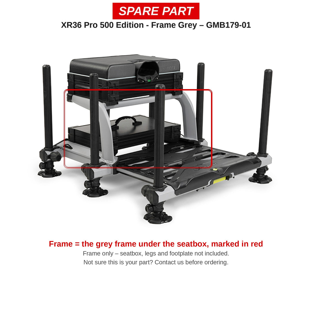 Matrix Frame XR36 Pro 500 Edition (grijs) – GMB179-01