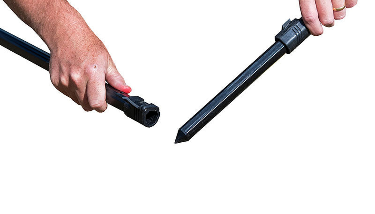 Matrix Freeflow Leg Extensions – de pootverlenger aansluiten op de rollerpoot met camlock