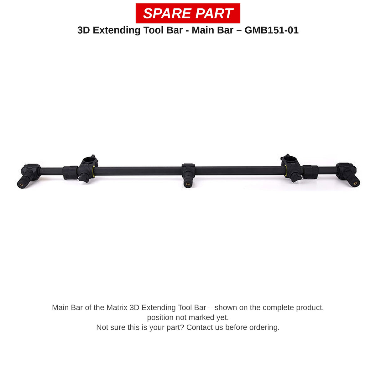 Matrix Hoofdbalk 3D Extending Tool Bar – GMB151-01