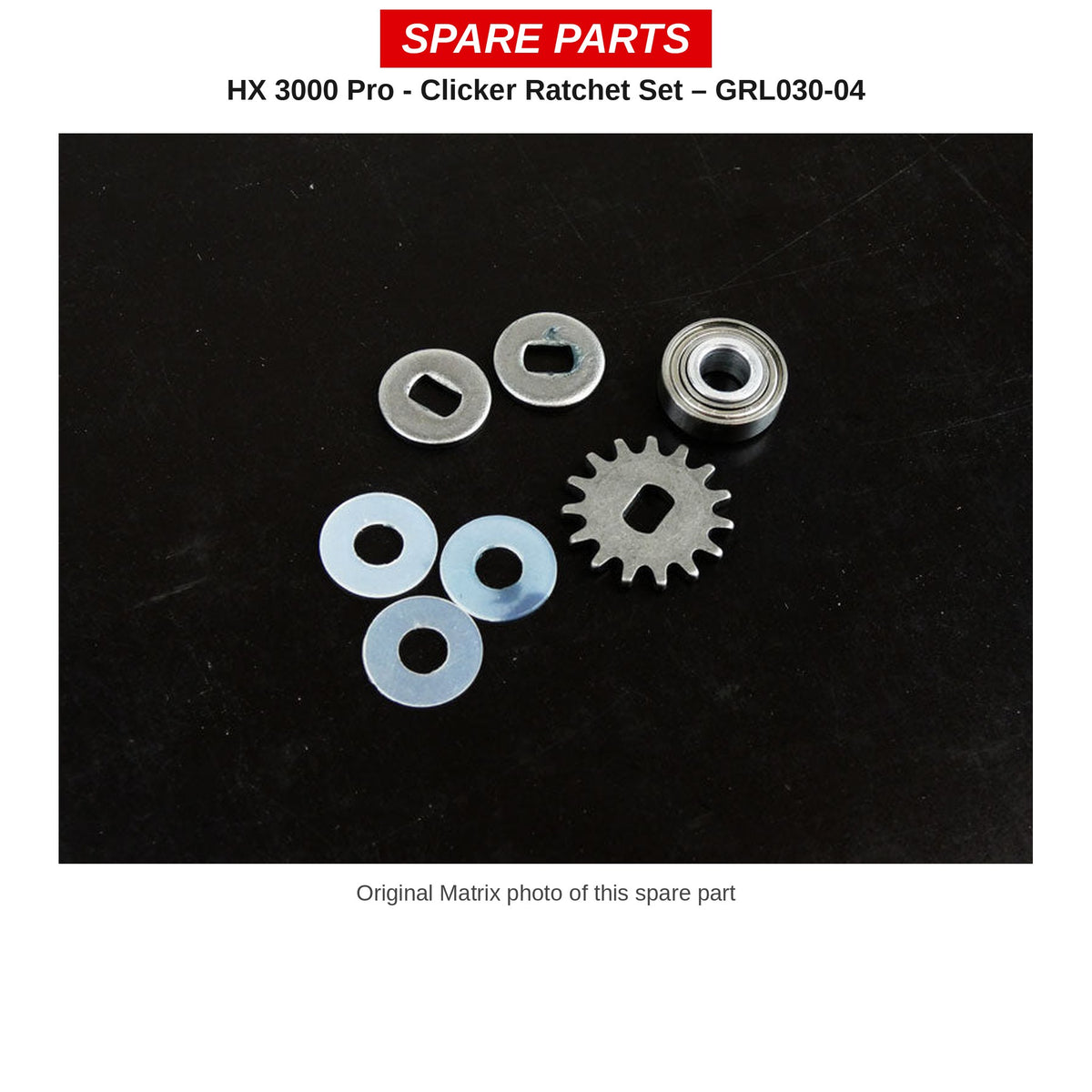 Matrix Klikmechanisme (set) HX 3000 Pro – GRL030-04