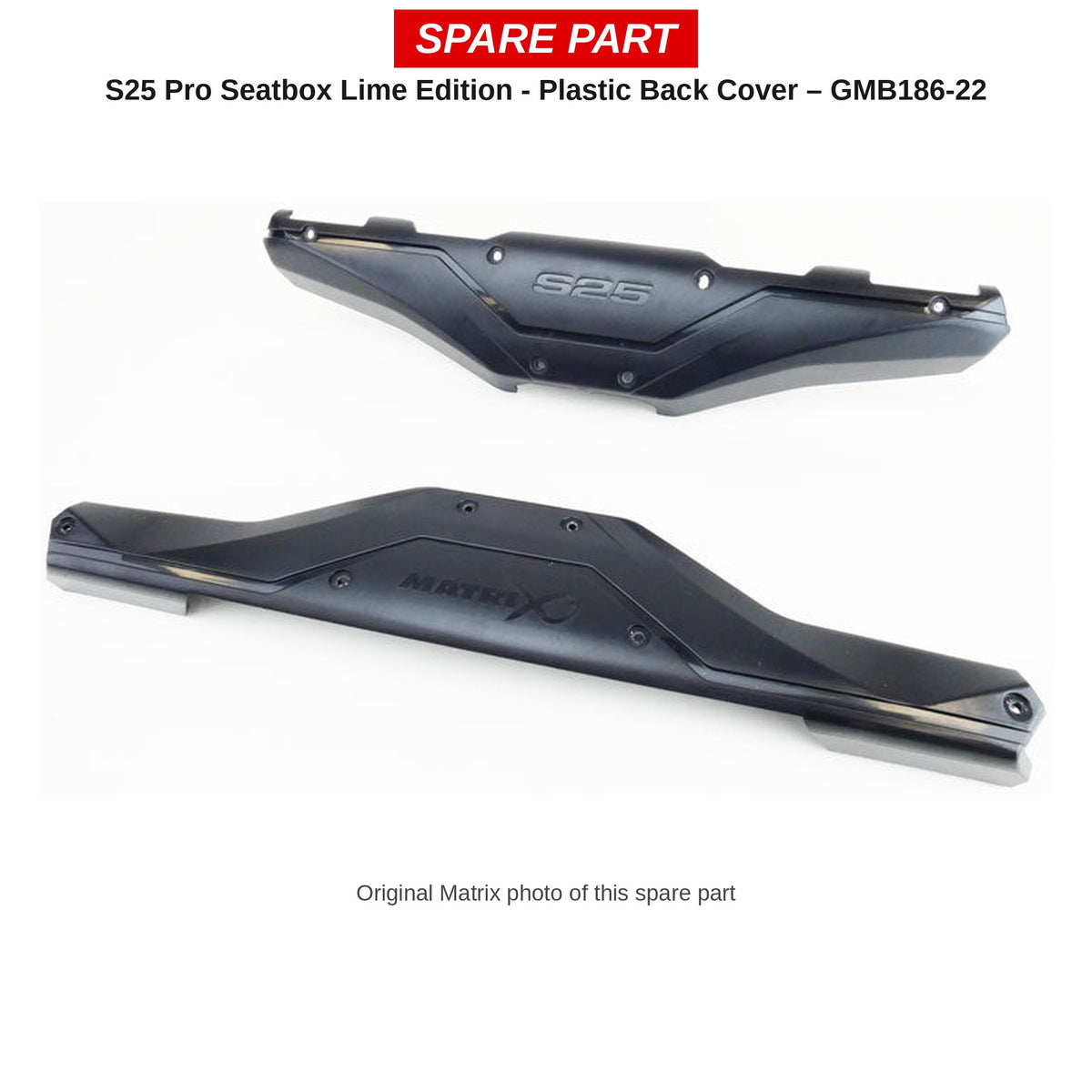 Matrix Kunststof afdekking achterkant S25 Pro Lime – GMB186-22
