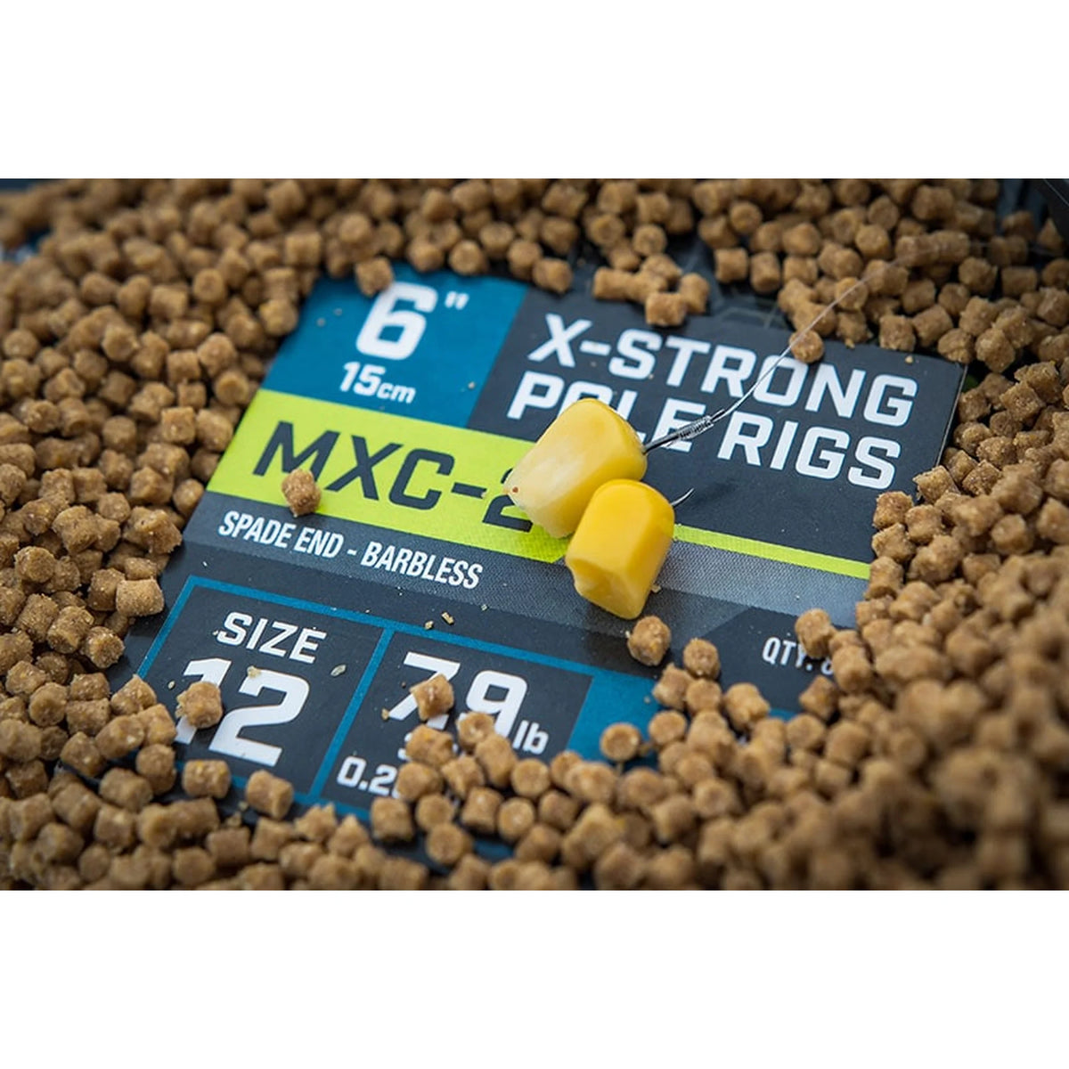 Matrix MXC-2 onderlijn met haakaas op pellets