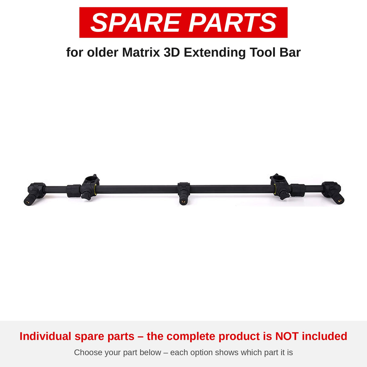 Matrix Older 3D Extending Tool Bar – onderdelen (GMB151-01)