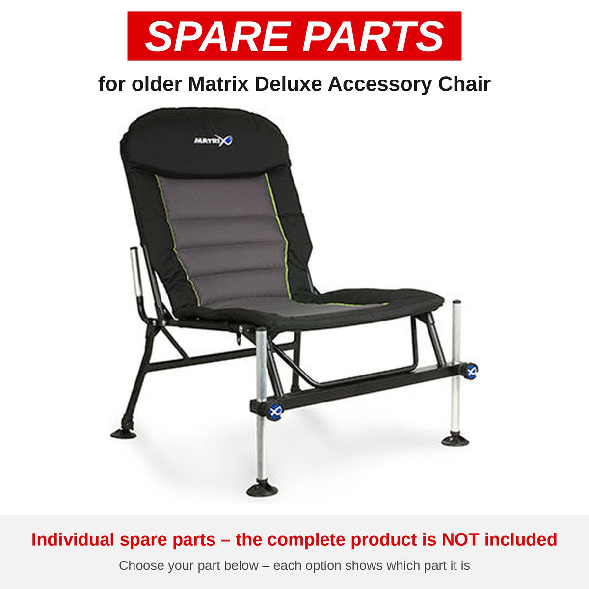 Matrix Older Deluxe Accessory Chair – onderdelen (GBC002-02)