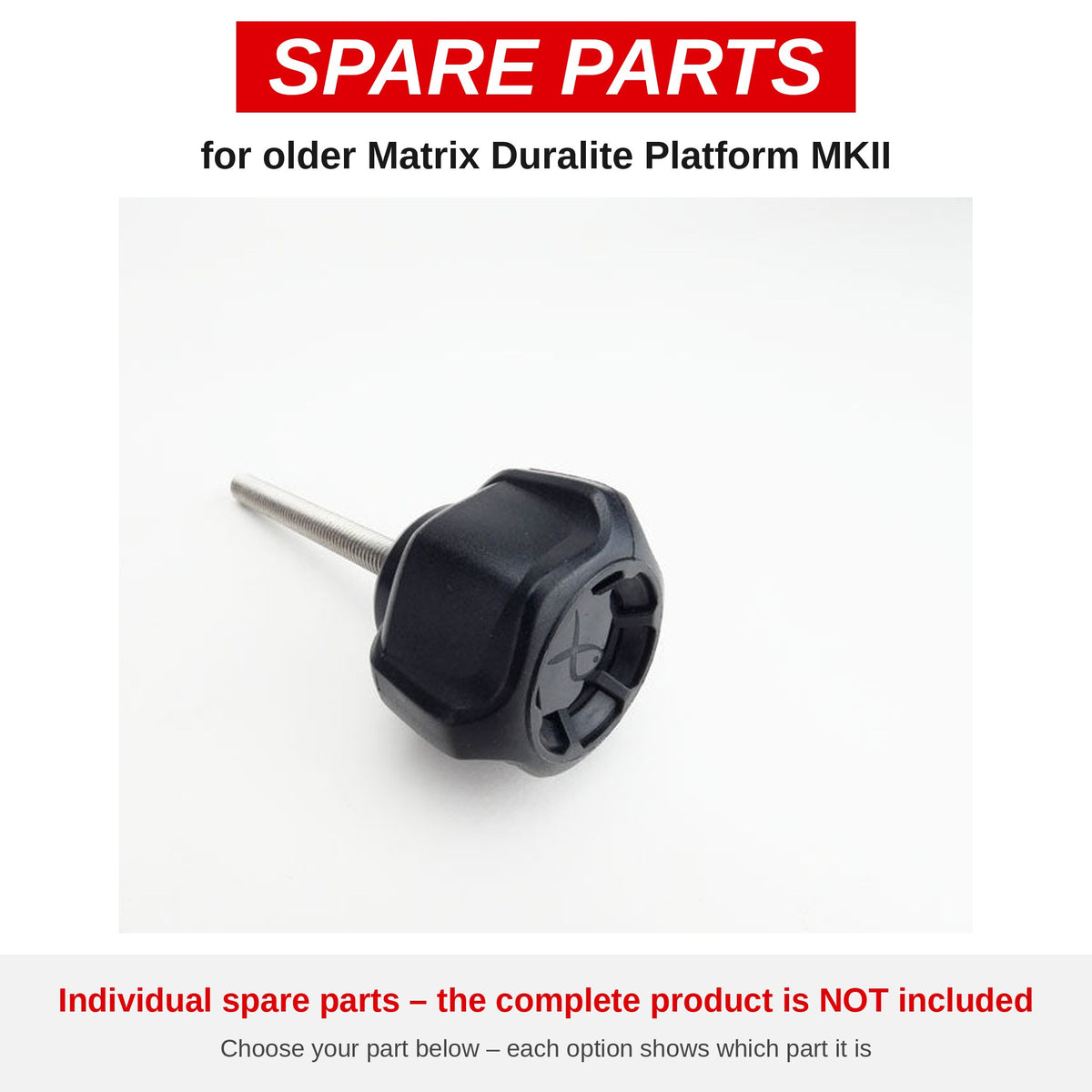 Matrix Older Duralite Platform MKII – onderdelen (GST002-01)
