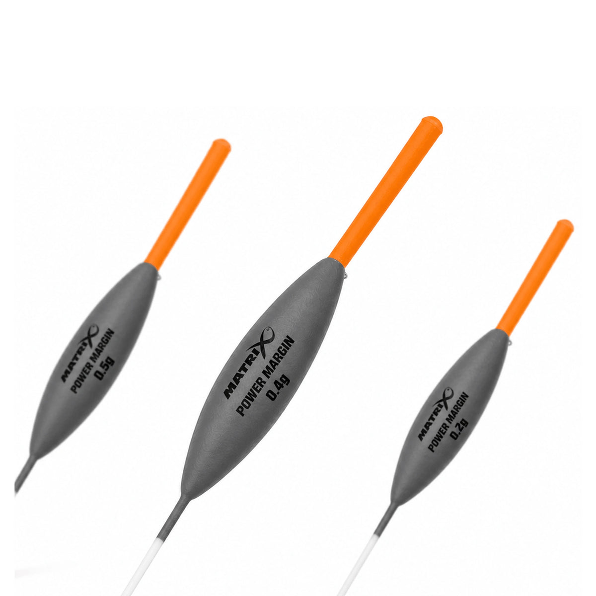 Matrix Power Margin Pole Float – drie slanke karperdobbers in diagonale opstelling
