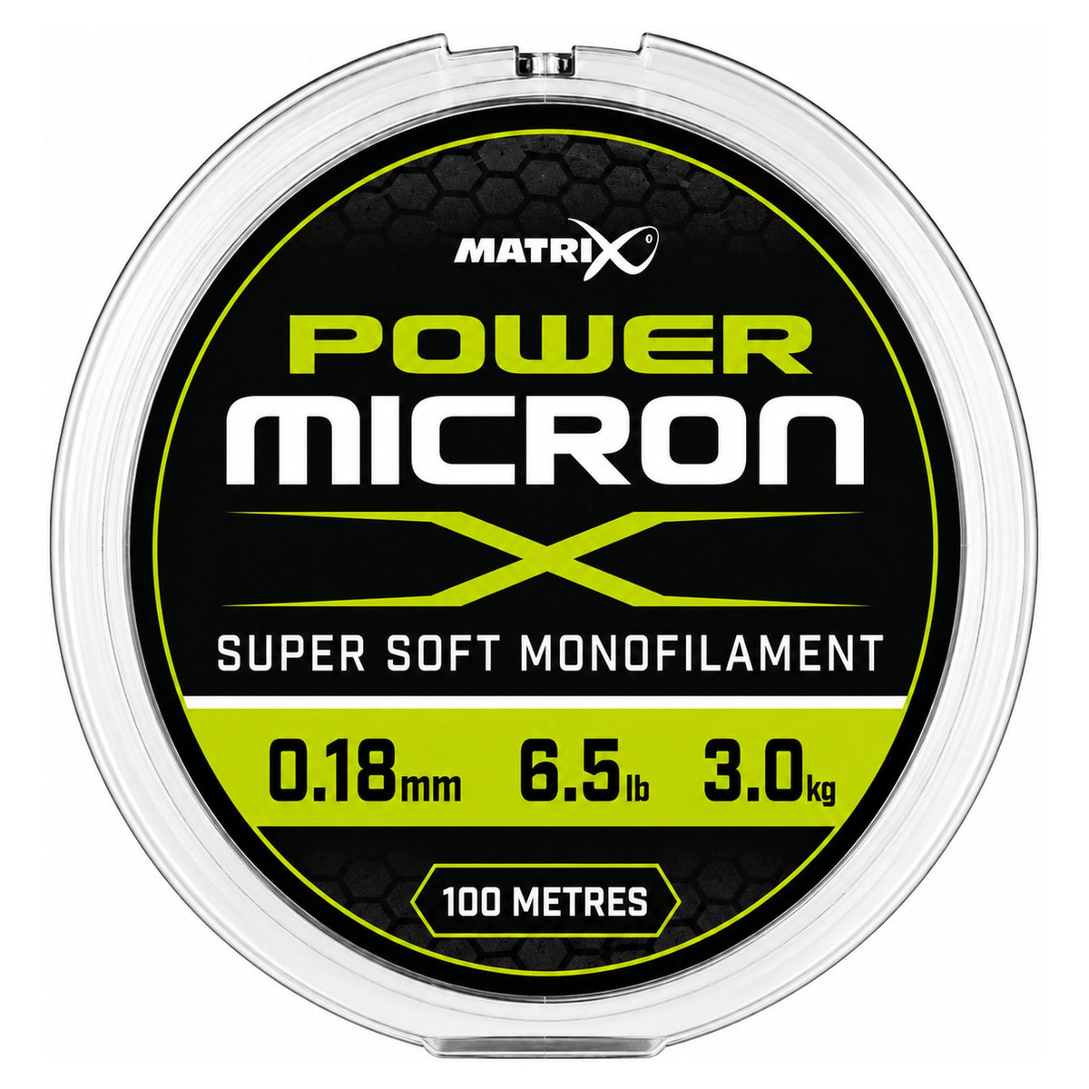 Matrix Power Micron 100 m nylon vislijn 0,18 mm