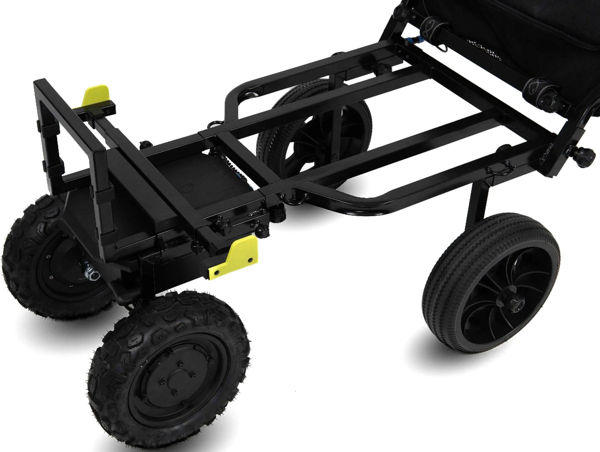 Matrix Power Transporter met detail van draagframe en wielopstelling