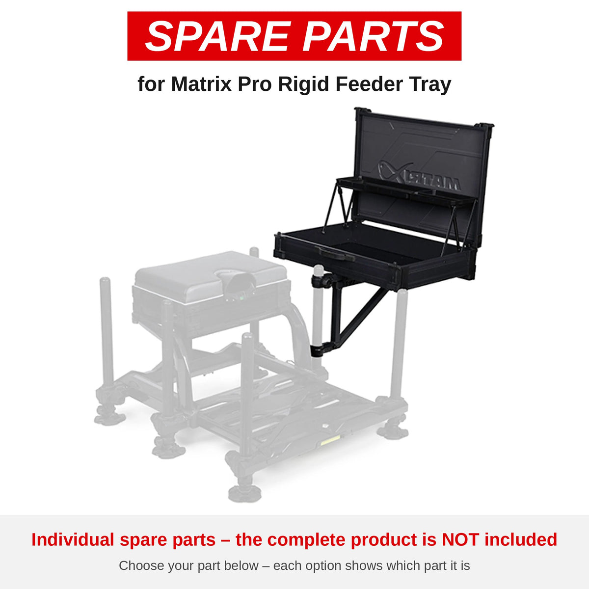 Matrix Pro Rigid Feeder Tray – onderdelen (GBA067-06)