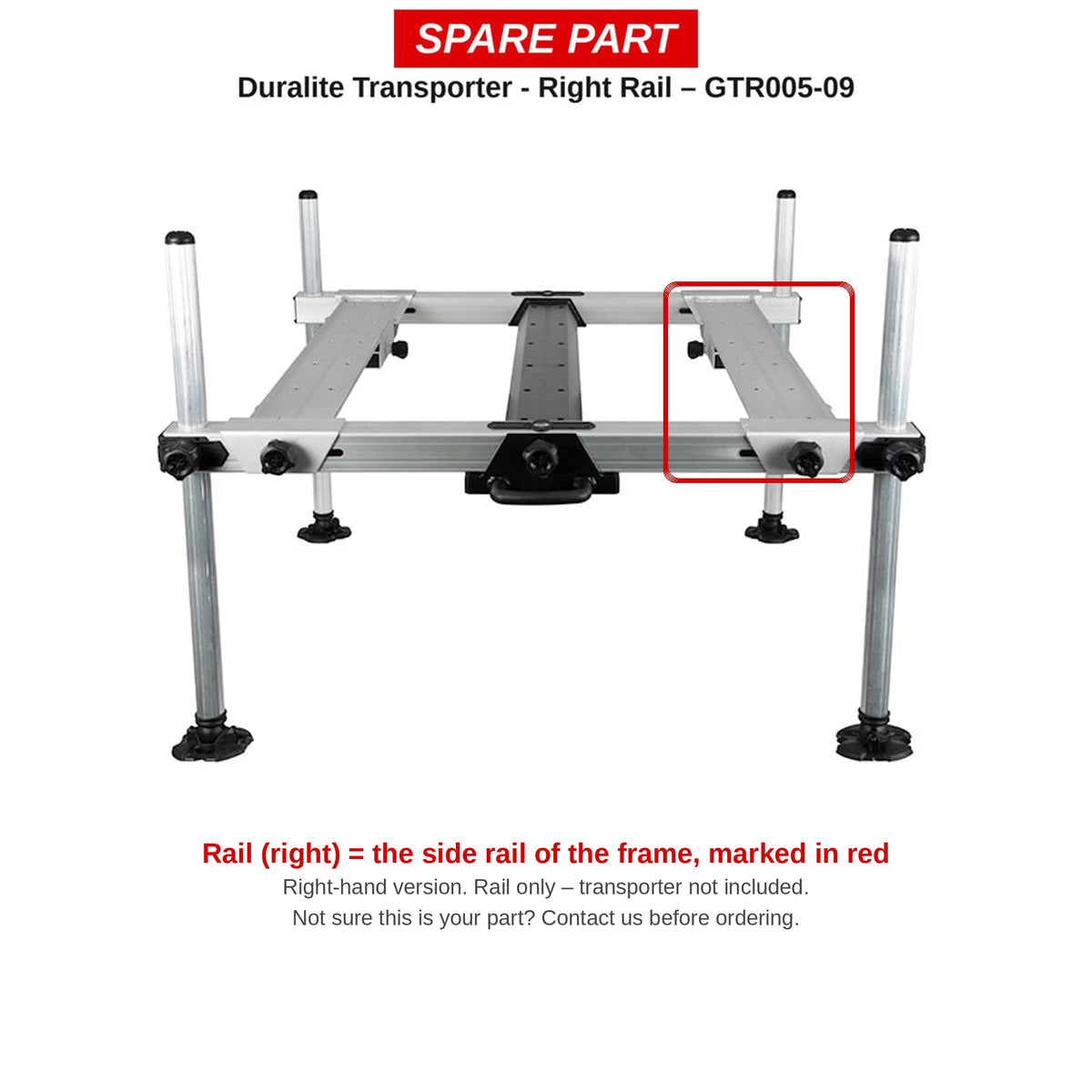 Matrix Rail rechts Duralite Transporter – GTR005-09