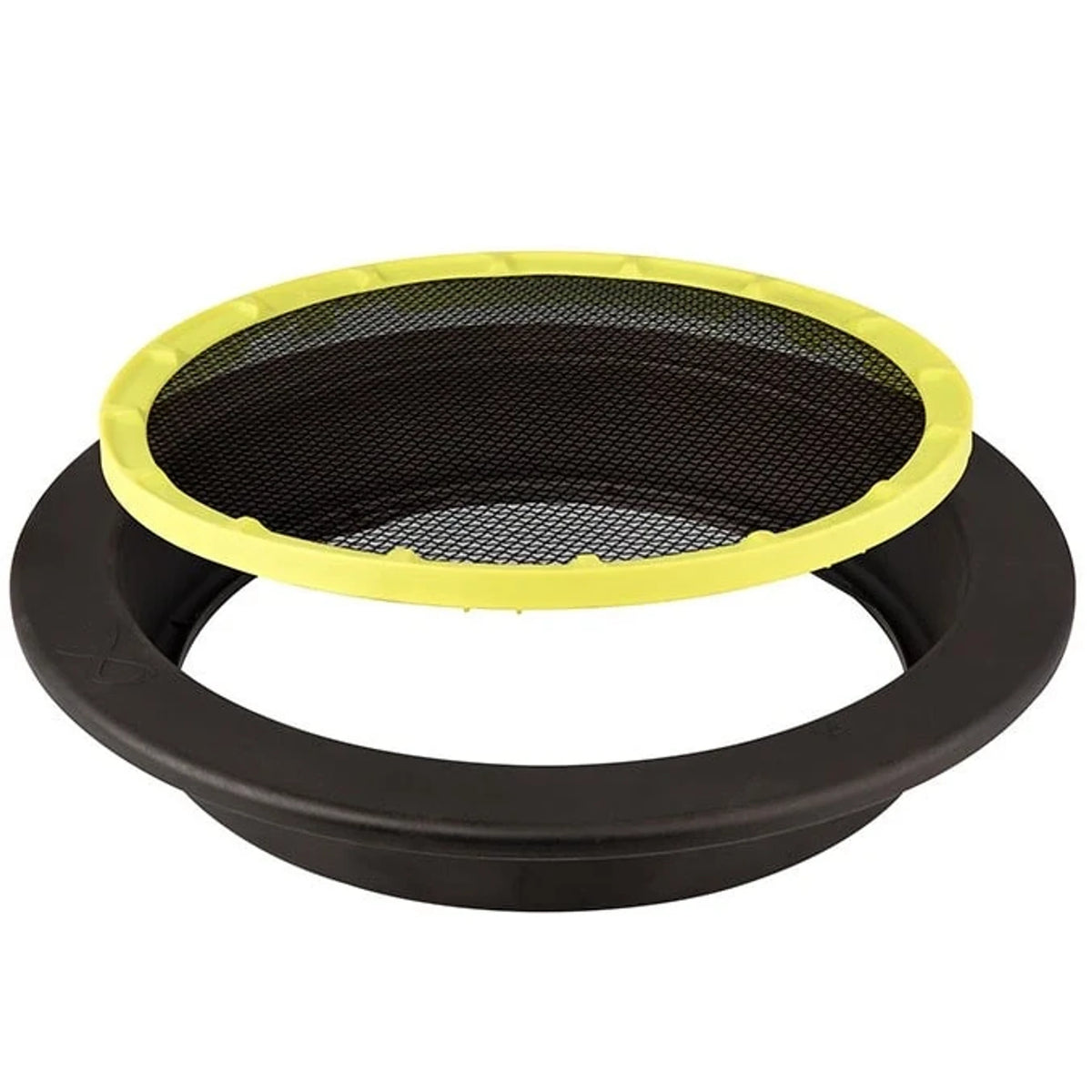 Matrix Interchangeable Riddle met gele zeefinzet schuin aanzicht