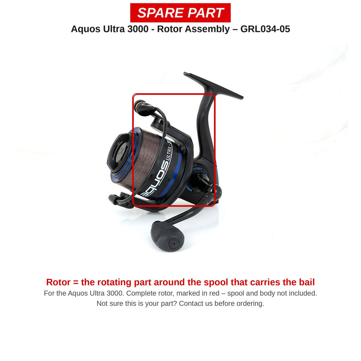 Matrix Rotor (compleet) Aquos Ultra 3000 – GRL034-05