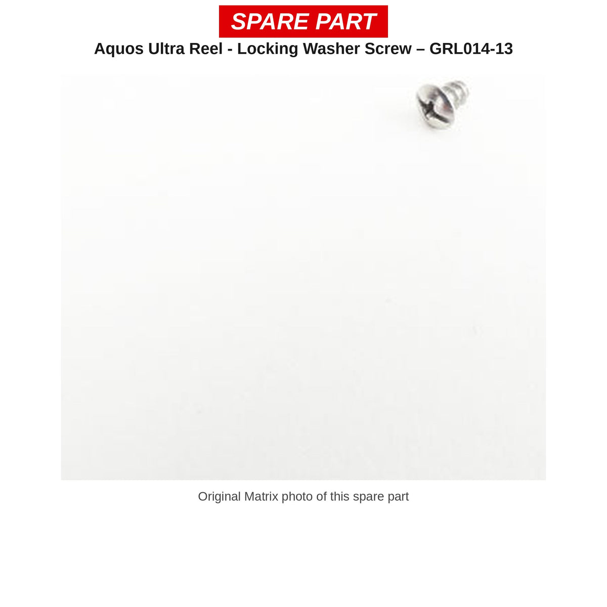 Matrix Schroef borgring Aquos Ultra – GRL014-13