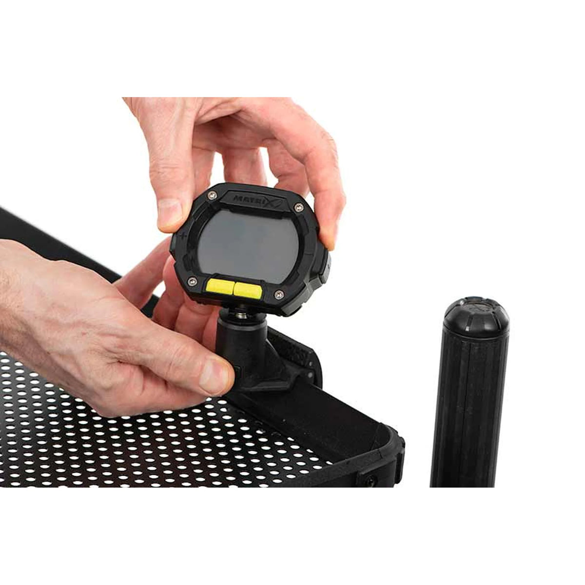 Matrix Side Tray QR Clamp stopwatchhouder monteren