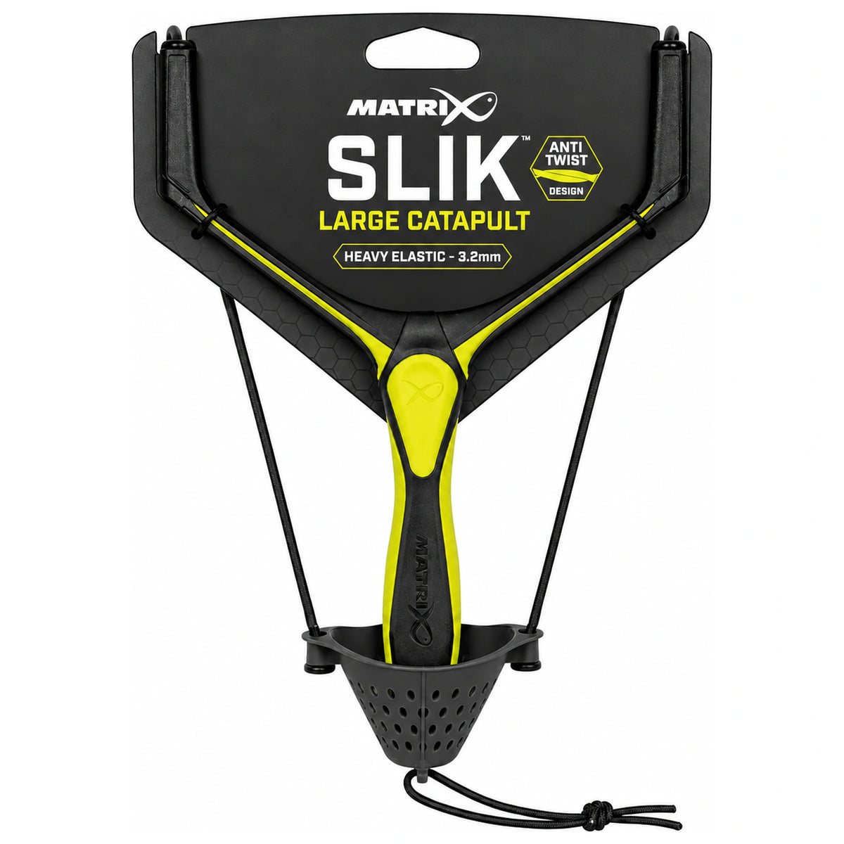 Matrix SLIK Large Catapult V2 met Heavy elastiek 3,2 mm op kaart