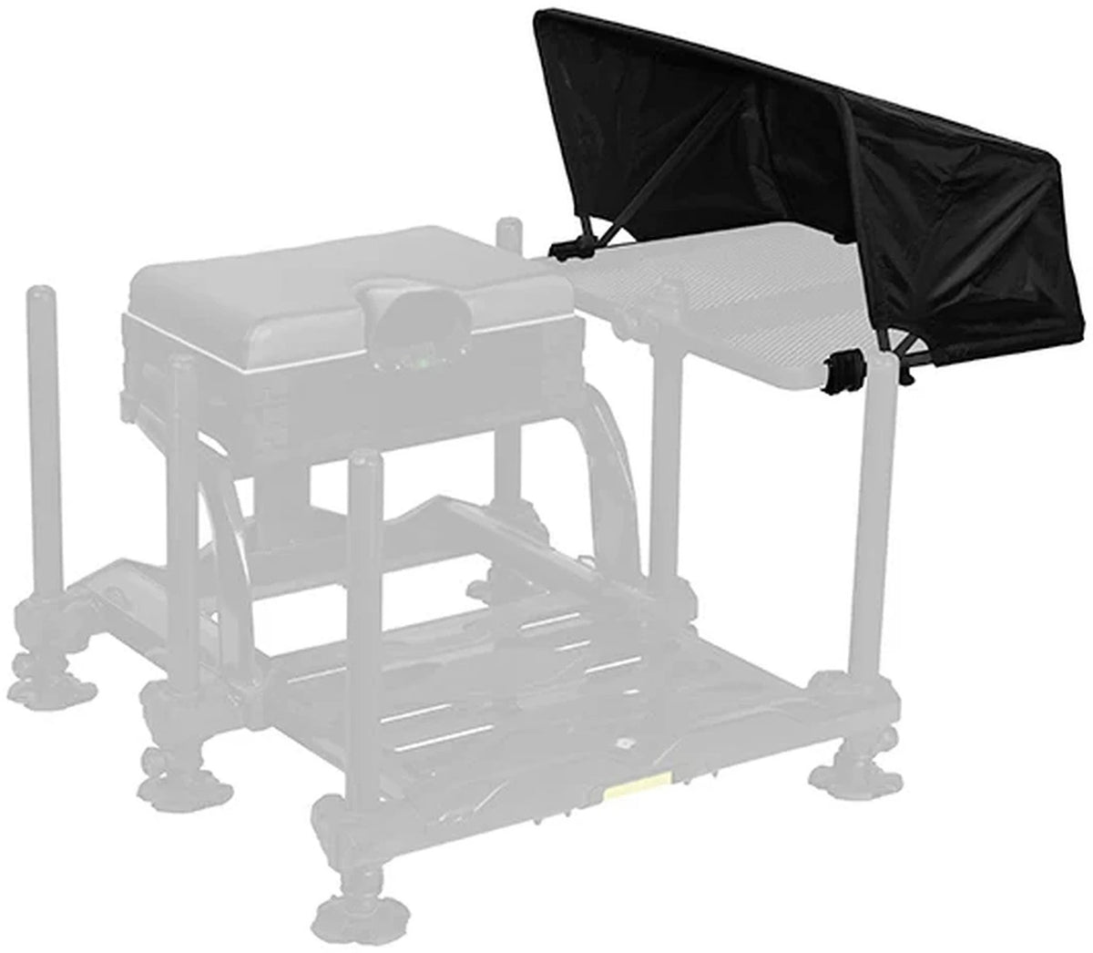 Matrix Storm Cover voor Self Supporting Side Tray Large en XL – detailafbeelding 2 van de aaskap voor aastafel