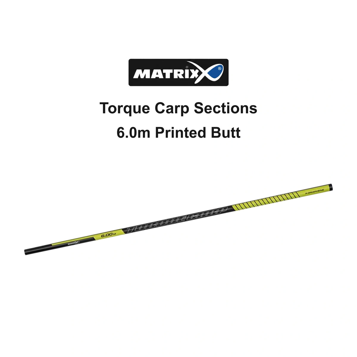 Matrix Torque Carp 6.0m Printed Butt GPP063