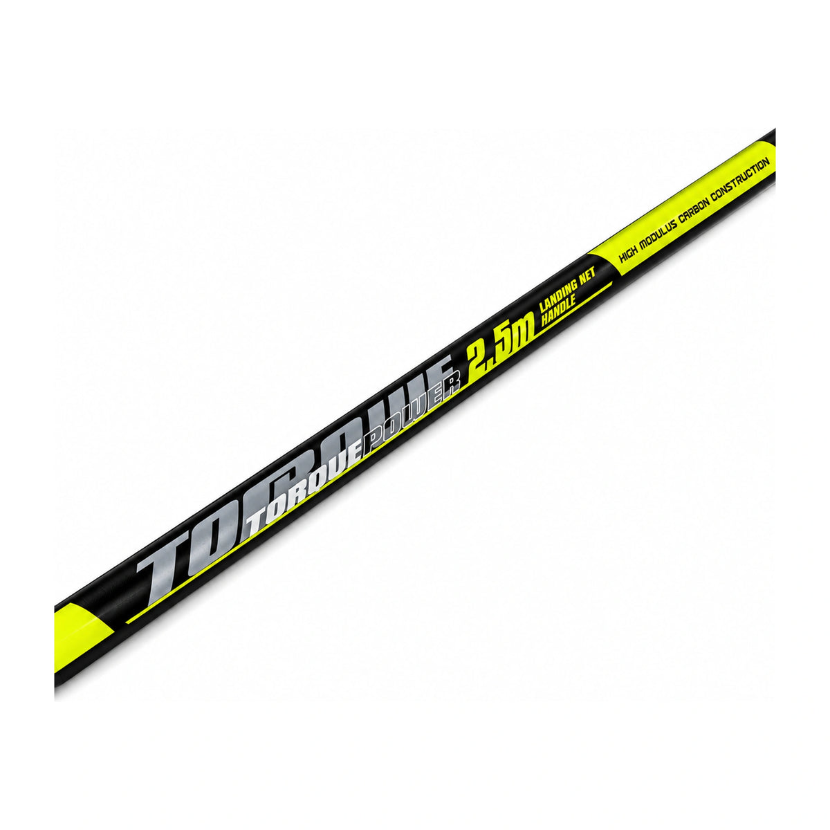 Matrix Torque Power 2.5m – diagonale close-up van de schepnetsteel