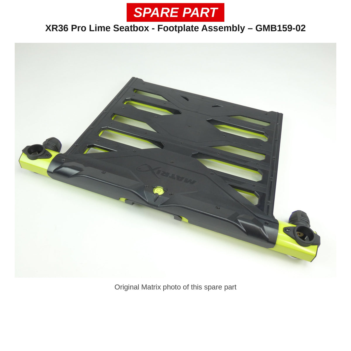 Matrix Voetplaat (compleet) XR36 Pro Lime – GMB159-02
