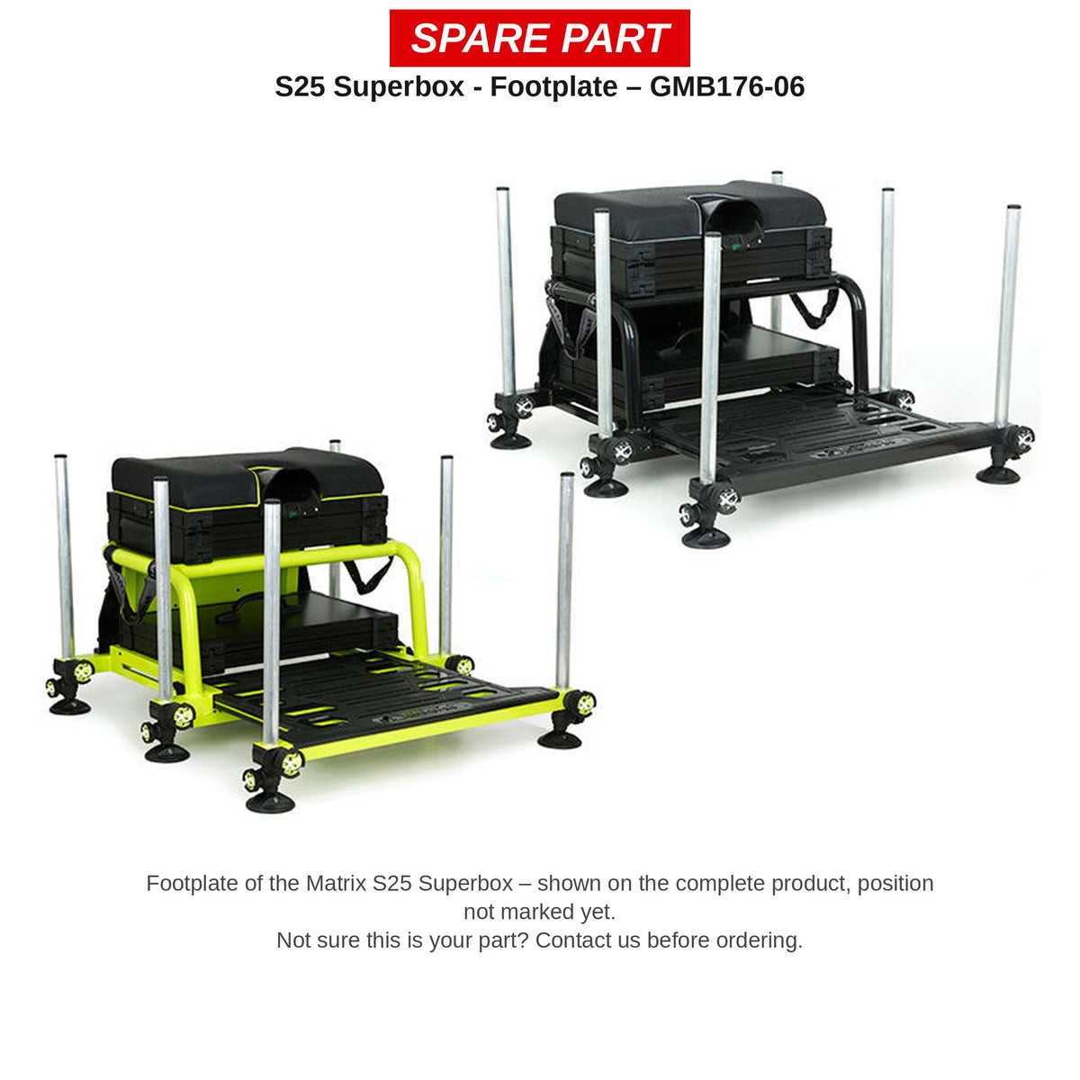 Matrix Voetplaat S25 Superbox – GMB176-06