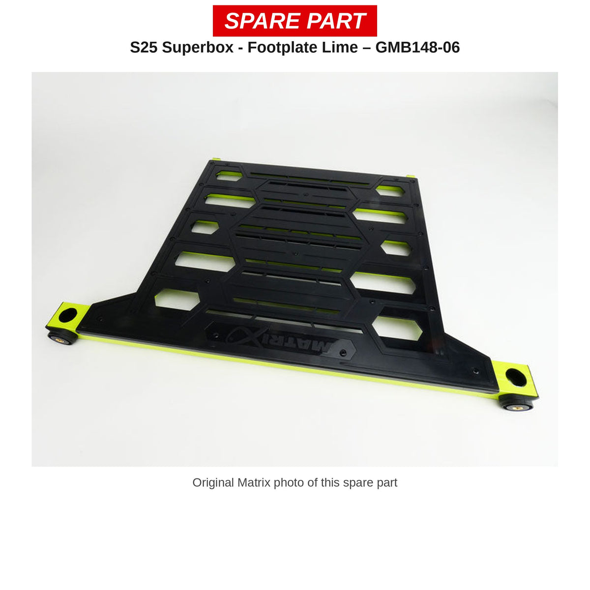 Matrix Voetplaat S25 Superbox (lime) – GMB148-06