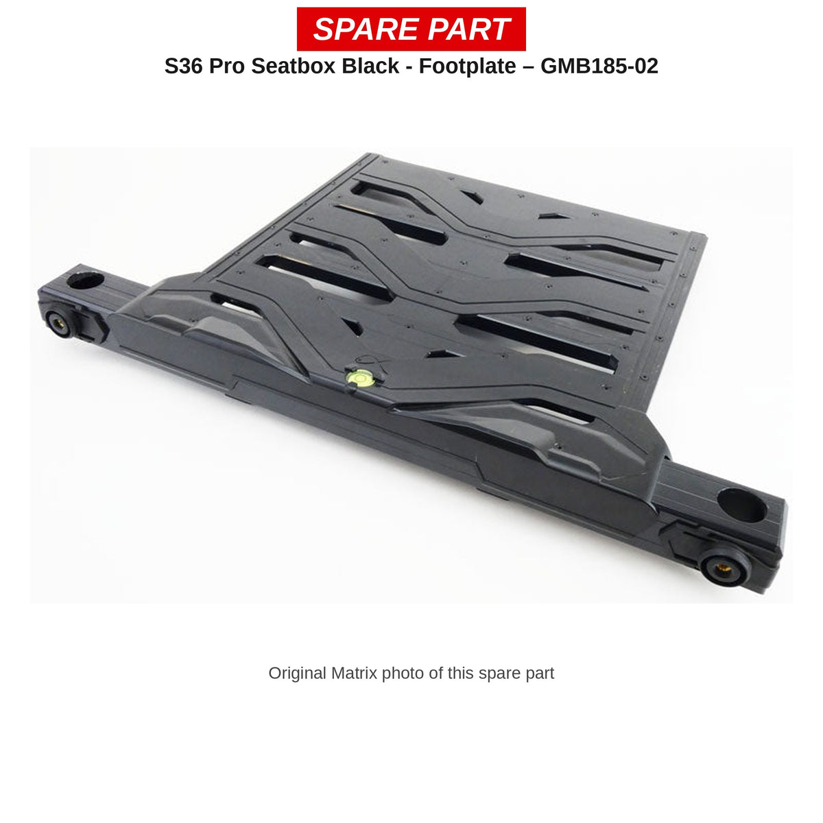 Matrix Voetplaat S36 Pro Black – GMB185-02