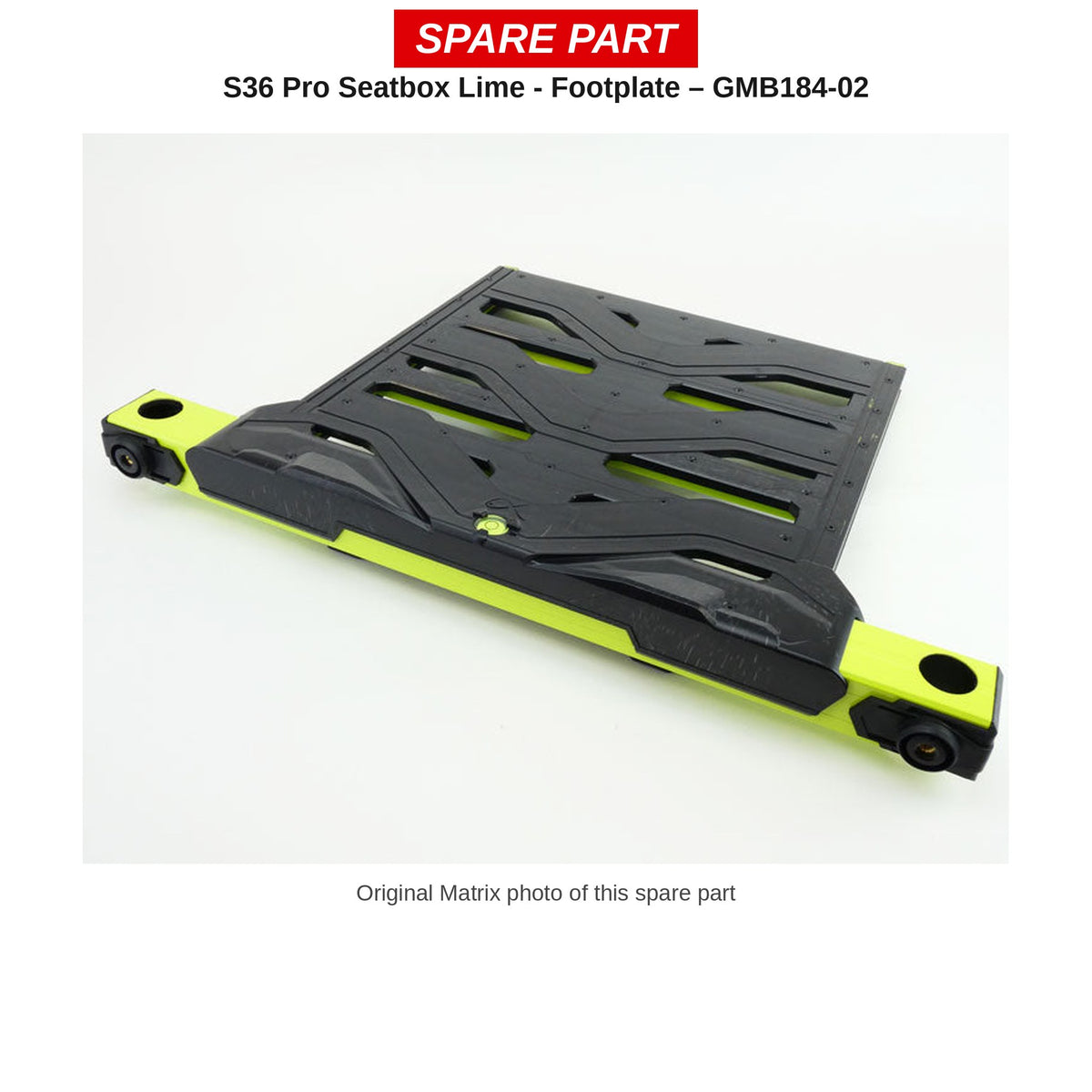 Matrix Voetplaat S36 Pro Lime – GMB184-02