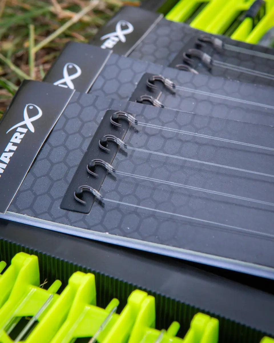 Matrix X3 Power Carp Edge 15cm Rigs 15 cm Onderlijnen zonder Weerhaak (8 stuks) GRR104/GRR105/GRR106 – productfoto 6
