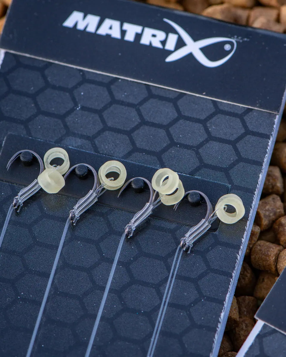 Matrix X7 Carp Method 10cm Band Rigs 10 cm Methodonderlijnen met Bait Band (8 stuks) GRR119/GRR120/GRR121 – productfoto 10
