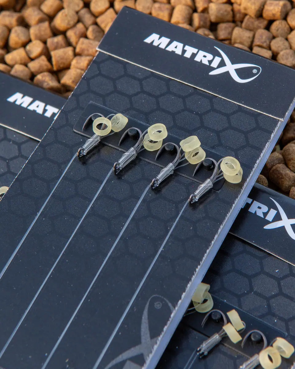 Matrix X8 X-Power Carp 10cm Band Rigs 10 cm Onderlijnen met Bait Band (8 stuks) GRR125/GRR126/GRR127 – productfoto 3