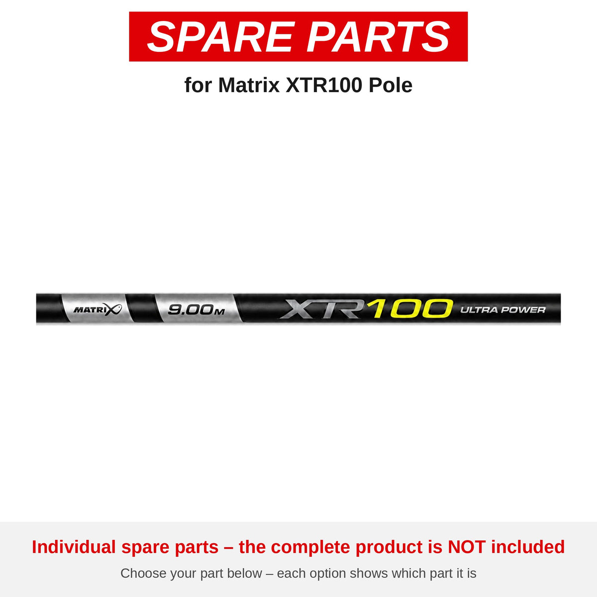 Matrix XTR100 Pole – onderdelen (GPP072)