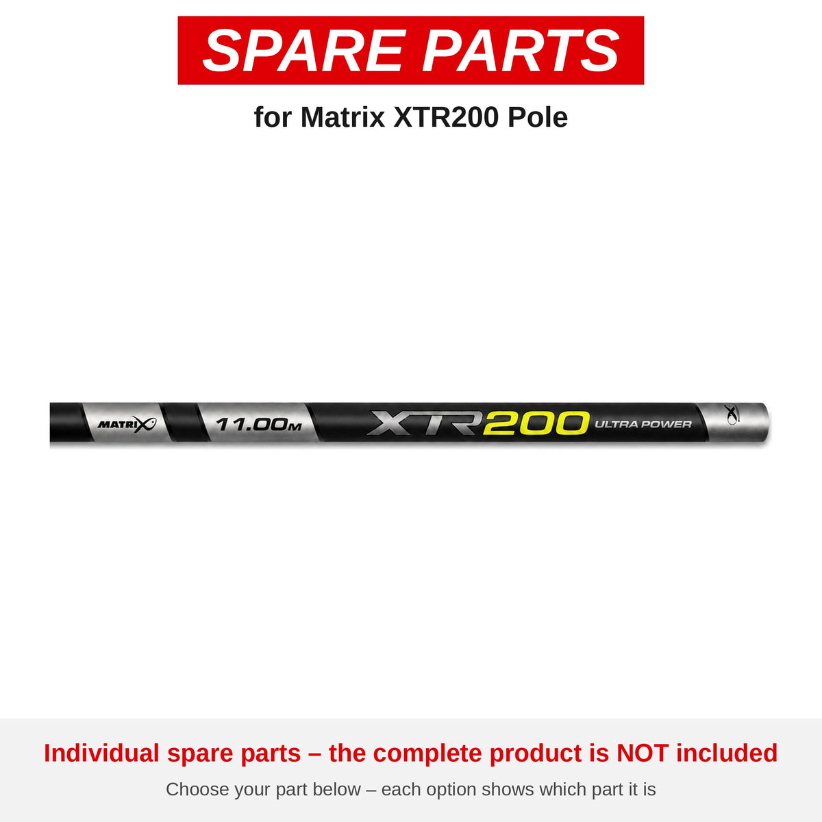 Matrix XTR200 Pole – onderdelen (GPP076)