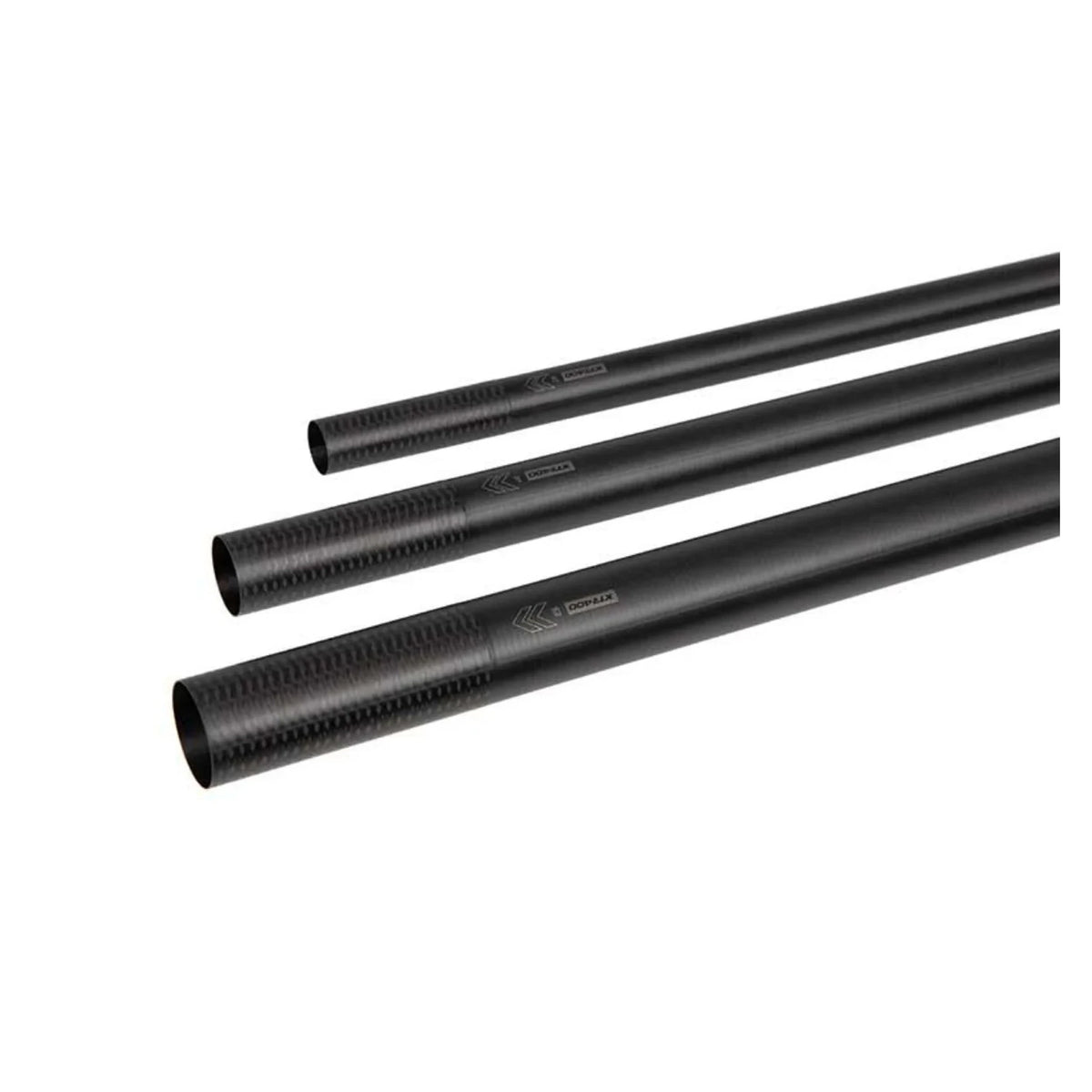 Matrix XTR400, detail van genummerde carbonsecties